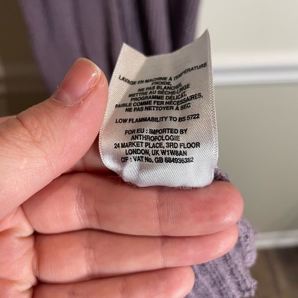 Anthropologie t.LA Lia Ribbed Midi Dress size Medium - Picture 10 of 10